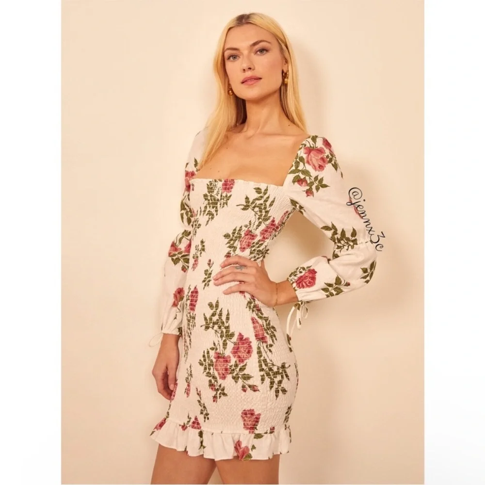 Reformation Hilary Dress || Jolie - Picture 3 of 9